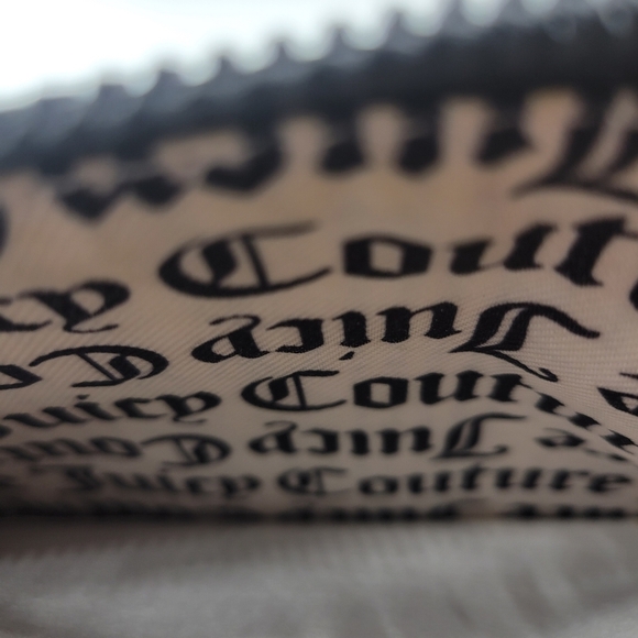 Juicy Couture Wide Wristlet • Black w/ Gold - Picture 4 of 6